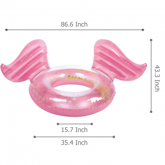 Angel Wings Inflatable Pool Float